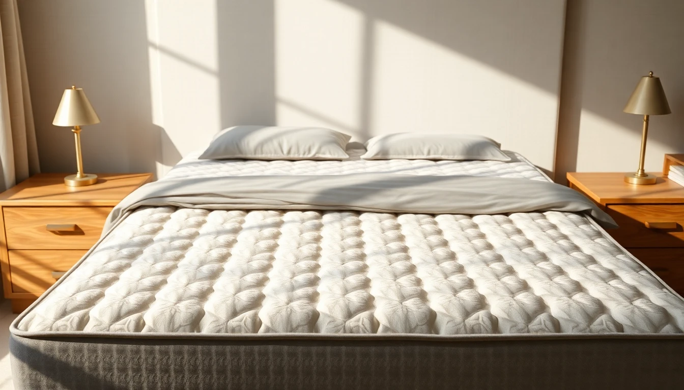 Dormitorio elegante con colchón premium Credicoop